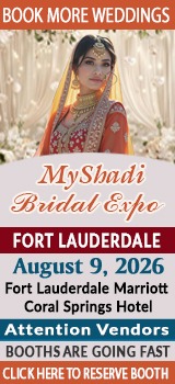 Myshadi Bridal Expo- Fort Lauderdale, August 9, 2026