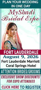 Myshadi Bridal Expo- Fort Lauderdale, August 9, 2026